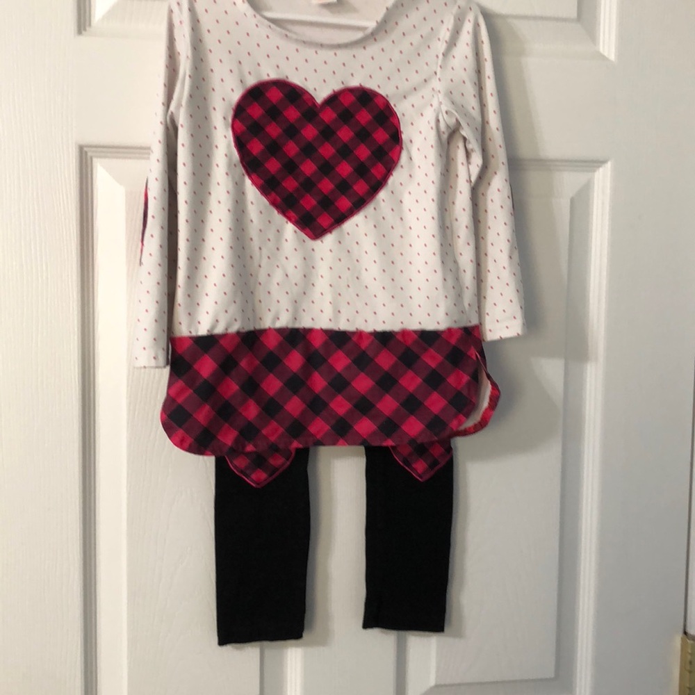 girls pants set size L 5T
